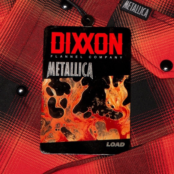 DIXXON Metallica - Load Flannel Shirt - Picture 2 of 8